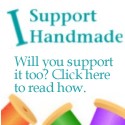 I support handmade- I make handmade hawkmoon soaps